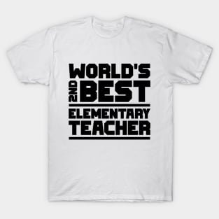 2nd best elementary teacher T-Shirt